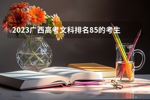 2023广西高考文科排名85的考生报什么大学 历年录取分数线一览